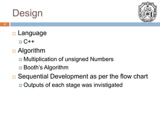 Booth algorithm | PPT