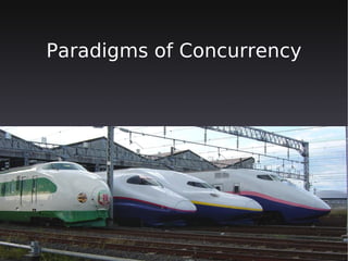Paradigms of Concurrency
 