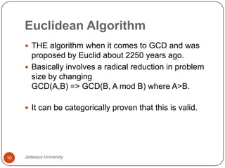 GCD of n Numbers | PPT