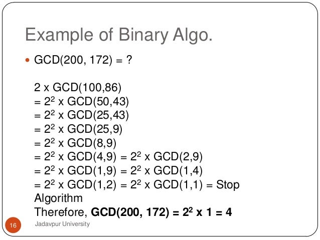 gcd