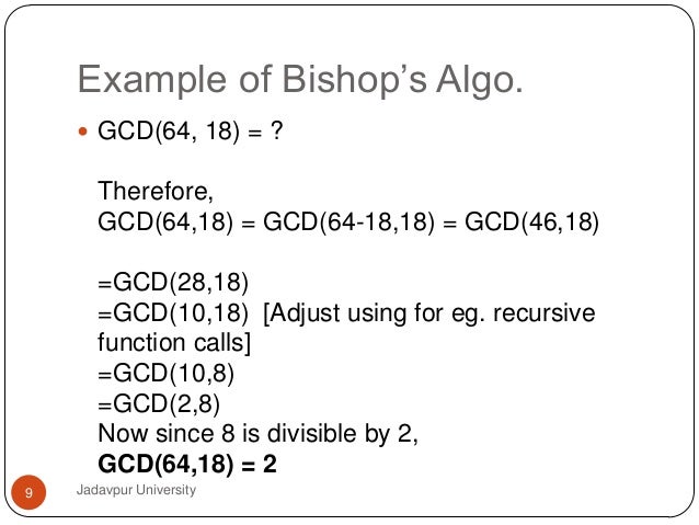 gcd