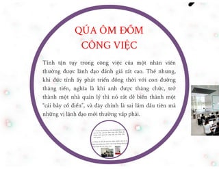 Sai lam cua nhung sep moi