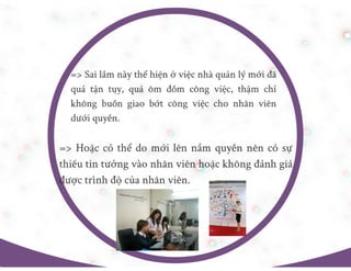 Sai lam cua nhung sep moi