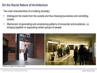 Understanding Complex Buildings. | PDF