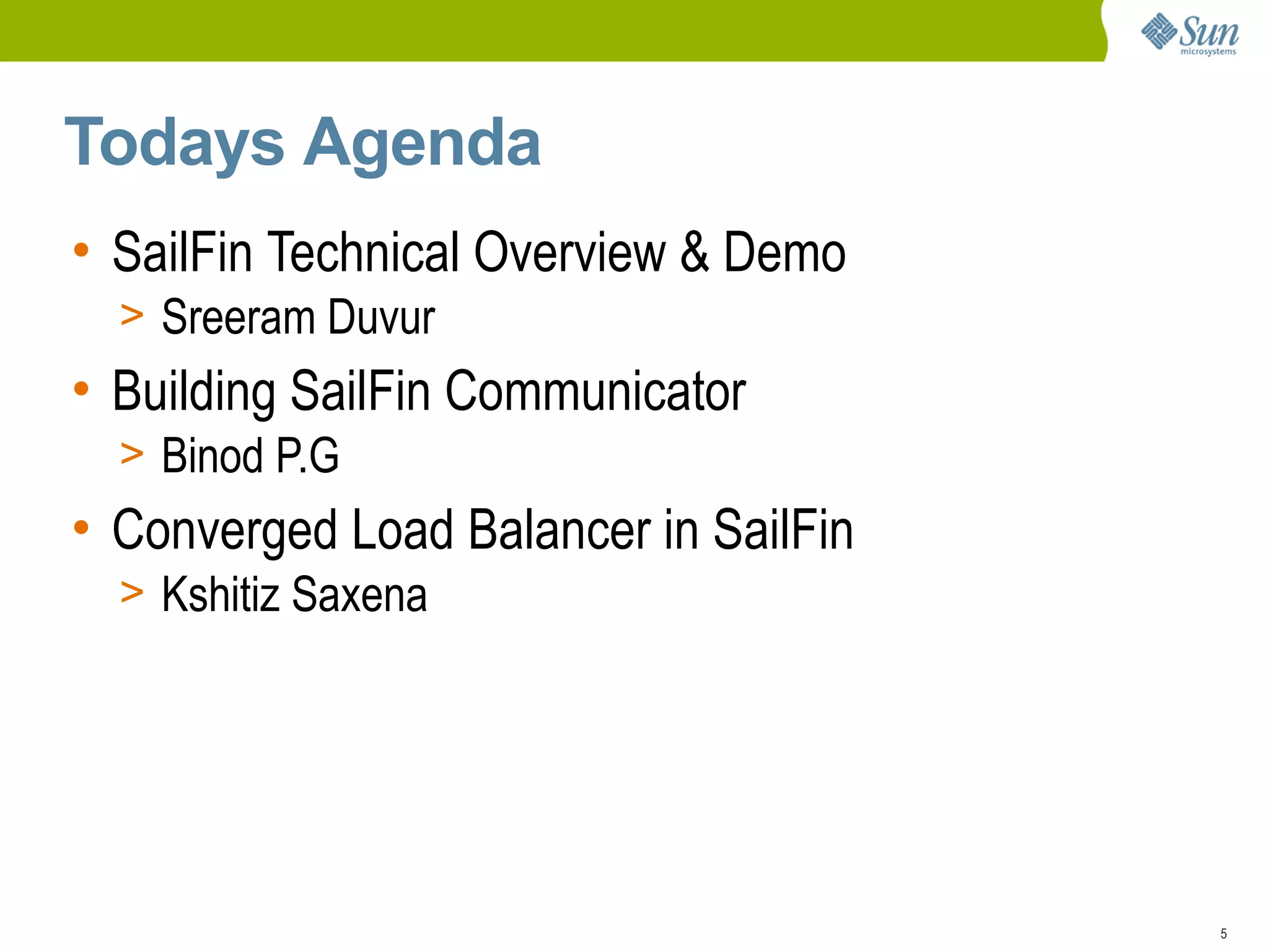 Sail Fin Webinar Overview