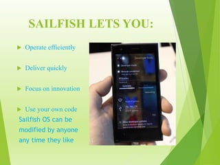 Sailfish os | PPT
