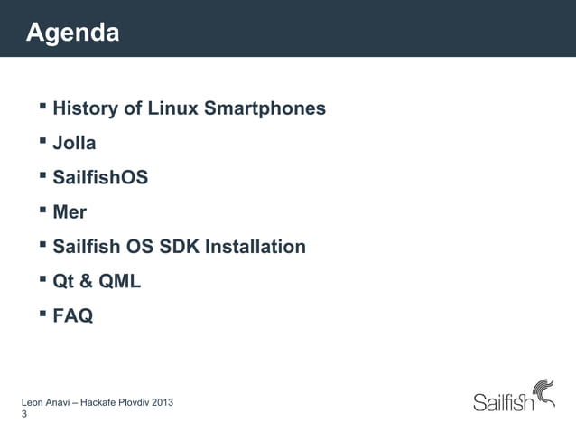 Introduction to Sailfish OS | ODP | Operating Systems | Computer ...