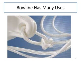 Bowline Has Many Uses
35
 
