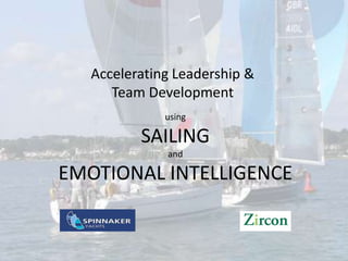 Accelerating Leadership & Team Development using SAILING and EMOTIONAL INTELLIGENCE 