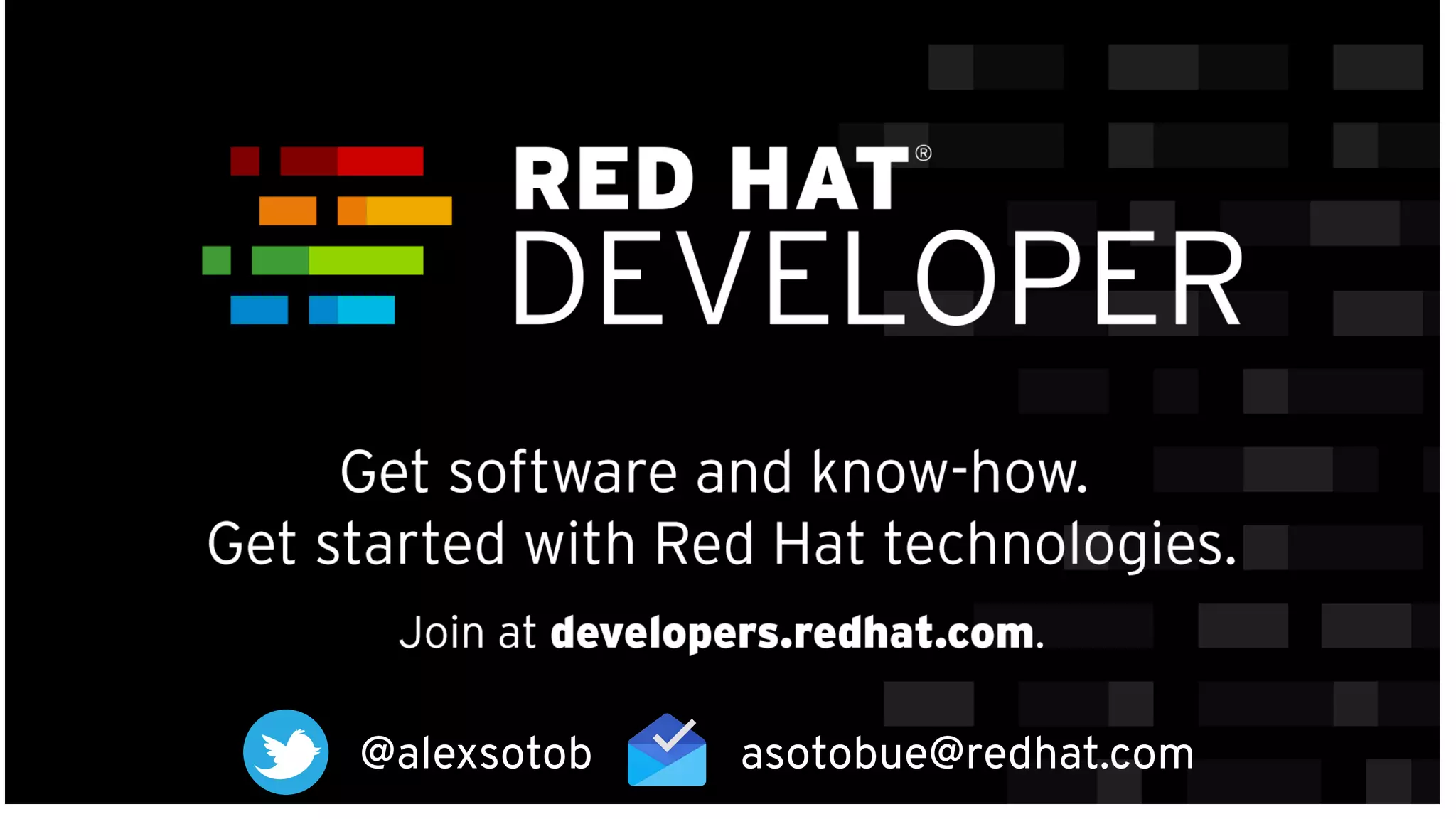 @alexsotob asotobue@redhat.com
 