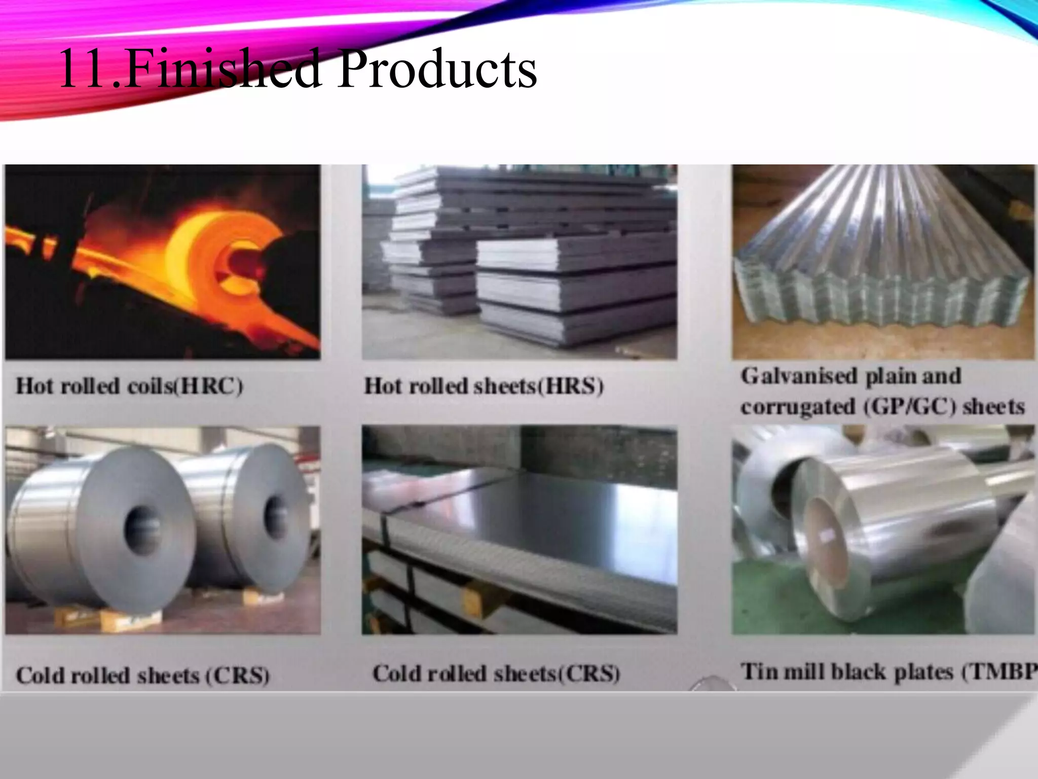 11.Finished Products
 