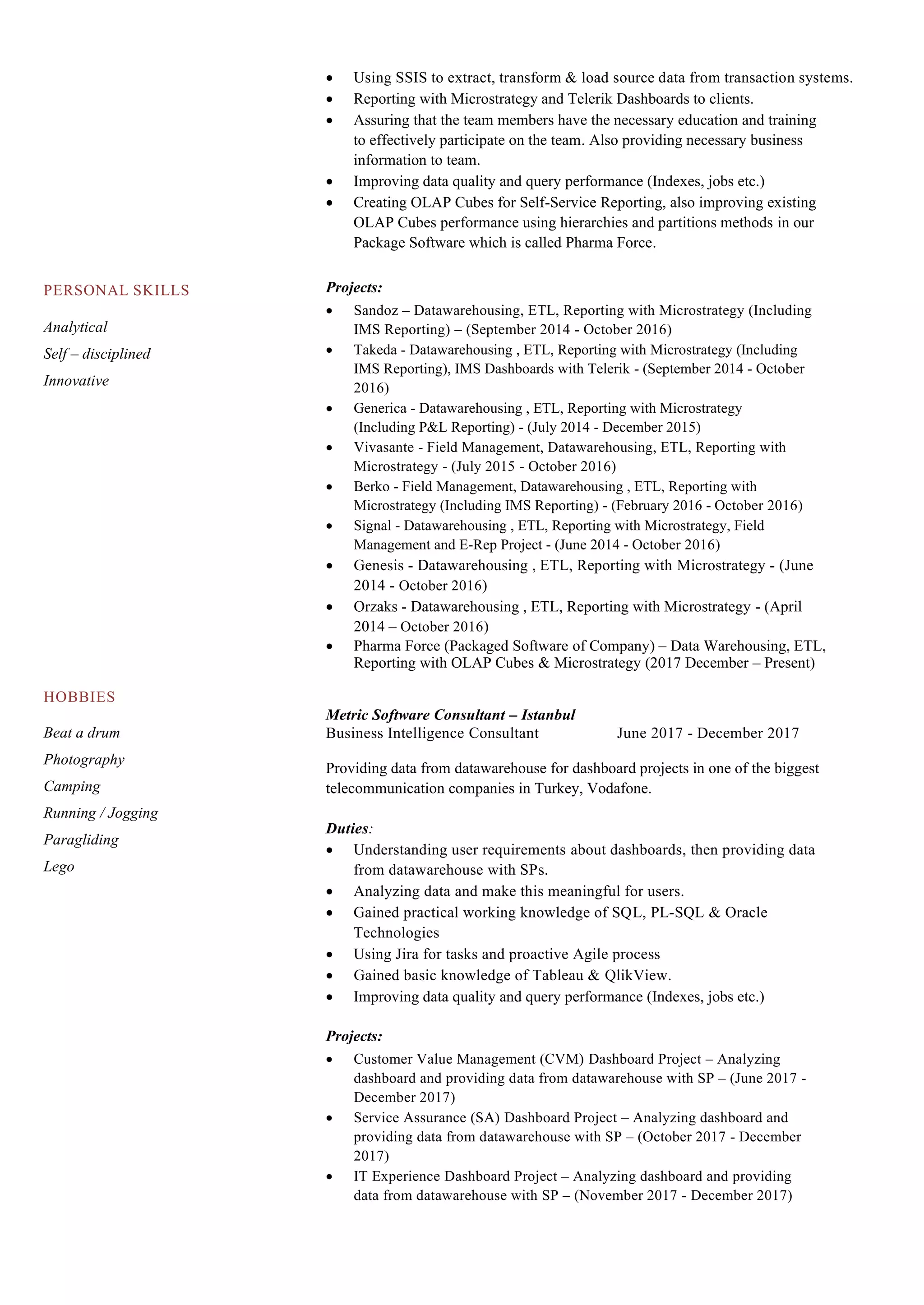 Saim Kaya CV | PDF