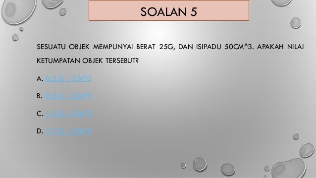 Sains bab 3 jirim Sains bab 3 jirim