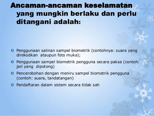 Sains dan teknologi dalam sistem biometrik