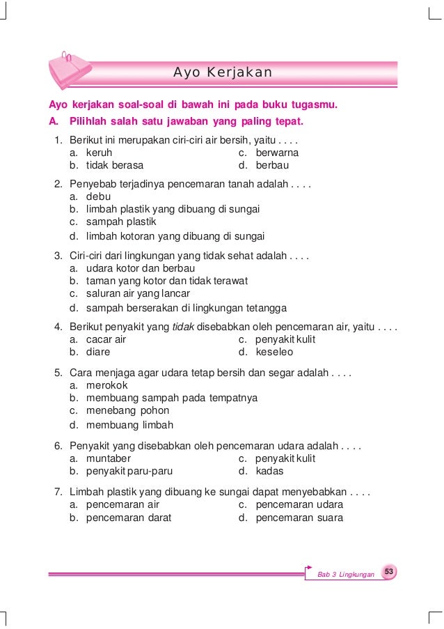 Sains Ipa Kelas 3 Sd Sularmi