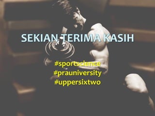 #sportscience
#prauniversity
#uppersixtwo
 