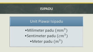 Sains Tahun 4: Unit 4 Pengukuran