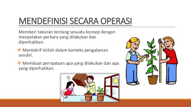 Maksud Definisi Secara Operasi