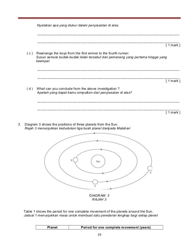 Soalan sains TAHUN 4 AKHIR TAHUN