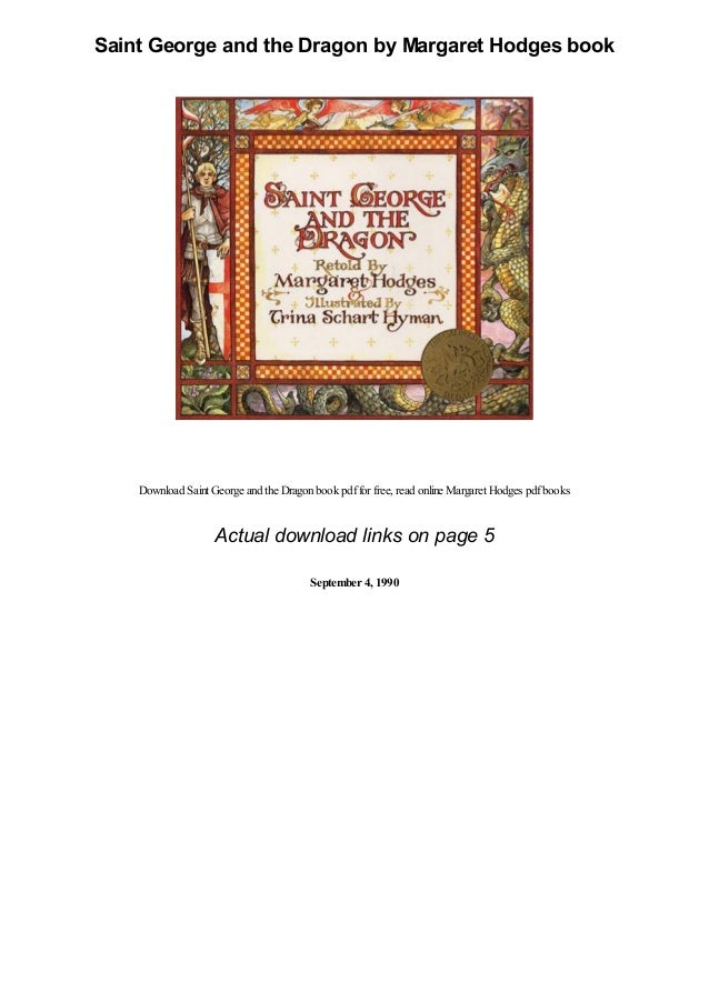 Saint George And The Dragon By Margaret Hodges Pdf<script async src=