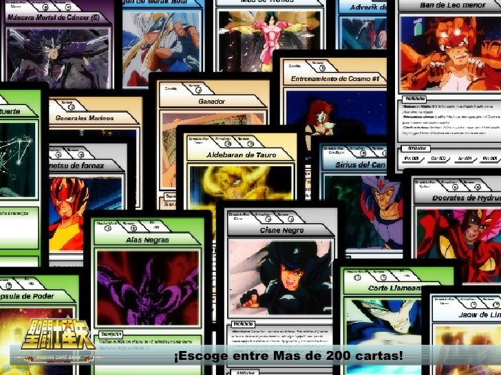 saint seiya card game