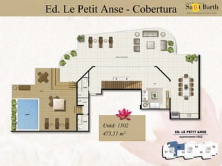 Ed. Le Petit Anse - Cobertura Unid: 1502 475,51 m² 