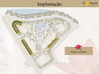 Implantação Vagas visitantes 