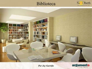 Por Joy Garrido Biblioteca 
