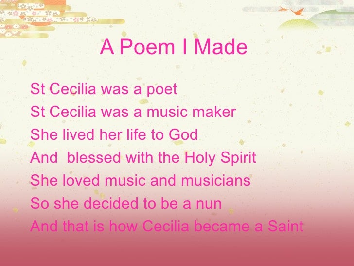 Saint Cecilia saint-cecilia