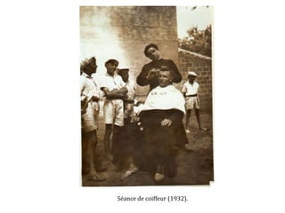 Séance de coiffeur (1932).
 