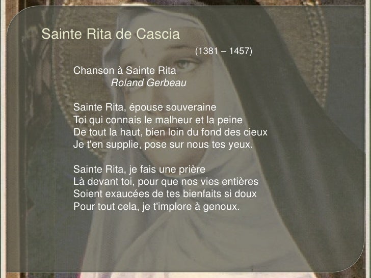 Sainte Rita De Cascia