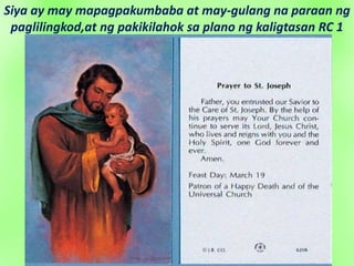 Saint Joseph, worker, husband, father, saint (Filippin).pptx