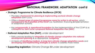 Understanding Climate Change Adaptation in the Saint Lucia Context | PDF