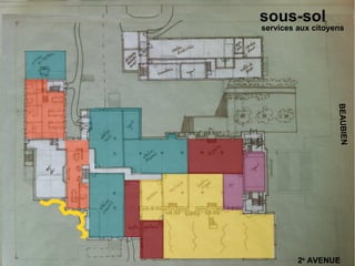 sous-sol
services aux citoyens




                   BEAUBIEN
         2e AVENUE
 