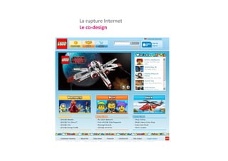 La rupture Internet
Le co‐design
L     d i
 