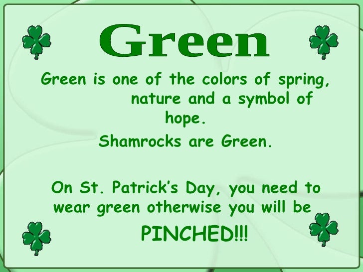 do people in ireland wear green on st patricks day