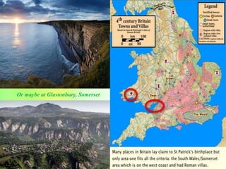 Or maybe at Glastonbury, Somerset
 