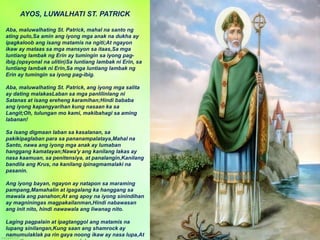 Saint Patrick Patron of Ireland (Filippino).pptx