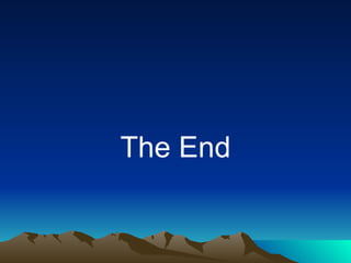 The End 