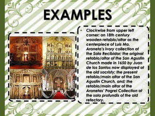 Saint statues (santos) | PPTX