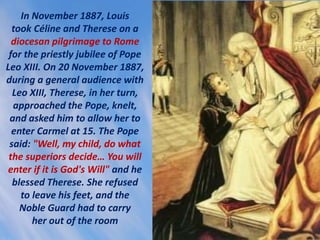 Saint Therese of Lisieux - 1 - Biography.pptx