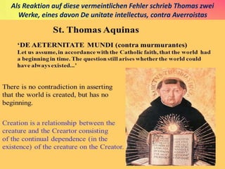 Während seiner zweiten Regentschaft beendete er den
zweiten Teil der Summa und schrieb De virtutibus und
De aeternitate mu...