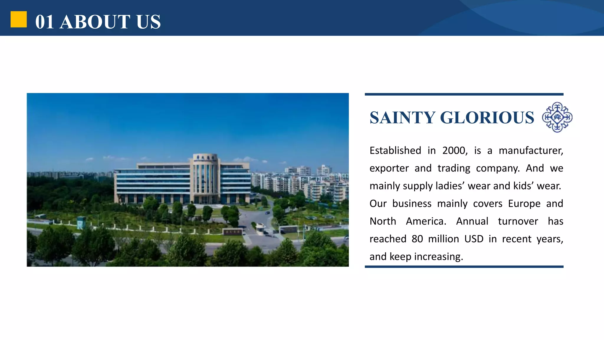 Sainty Glorious Profile | PPTX