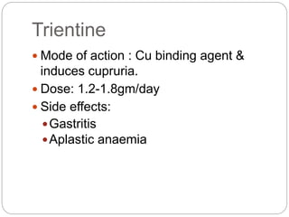 Updated management of Wilson's disease | PPTX
