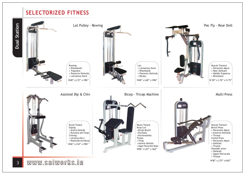Sai Works Fitness Equipment Gym Equipment Manufacturer in India