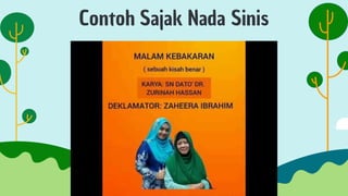 Contoh Sajak Nada Sinis
 