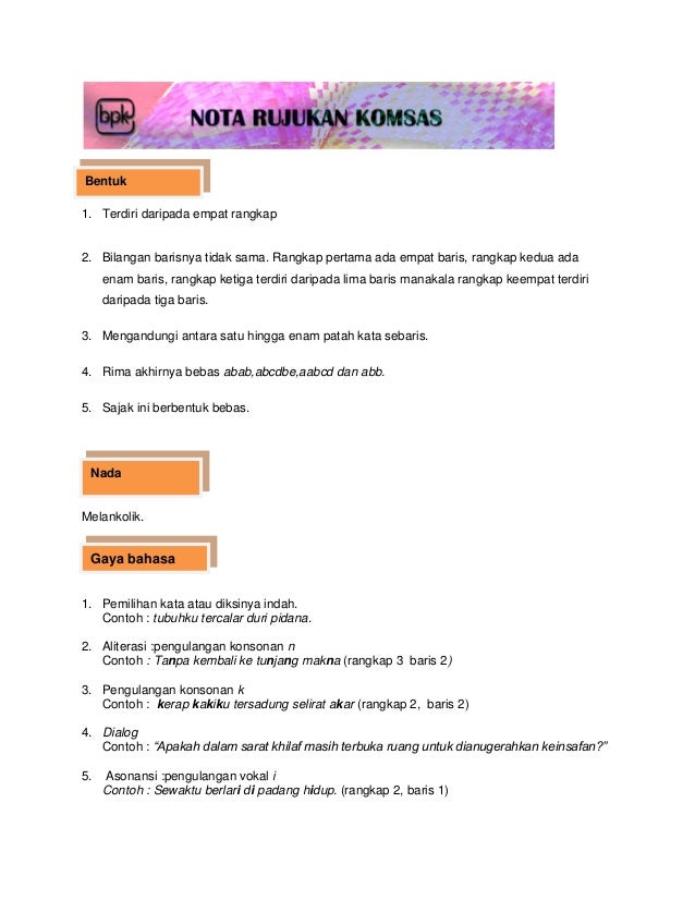 Sajak Mengintai Ruang Insaf