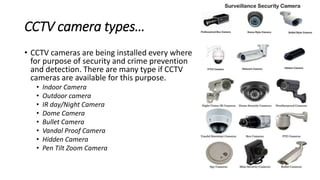 CCTV System - Close circuit television System - UCJ | PPTX