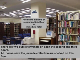 SECOND FLOOROpen seating on northend of second floor