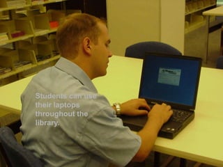 THIRD FLOORThird floor – Book collection, 1-2 person study carrels, seating in book stacks, lounge areas.This is probably the quietest part of the library.http://www.onu.edu/admin-offices/csc